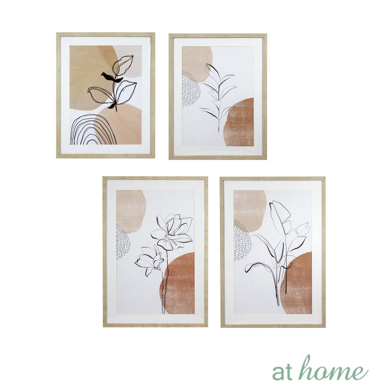 Abstract Leaf Design Wall Frame - Sunstreet