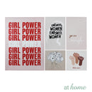 Set of 5 Girl Power Canvas Frame Set