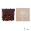 Set of 5 Brown Abstract Canvas Frame Set