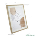 Abstract Leaf Design Wall Frame - Sunstreet
