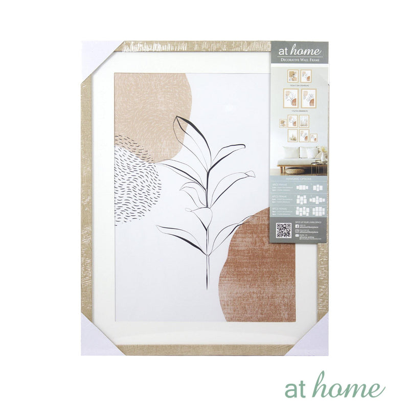 Abstract Leaf Design Wall Frame - Sunstreet