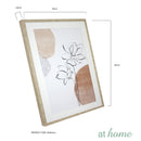Abstract Leaf Design Wall Frame - Sunstreet