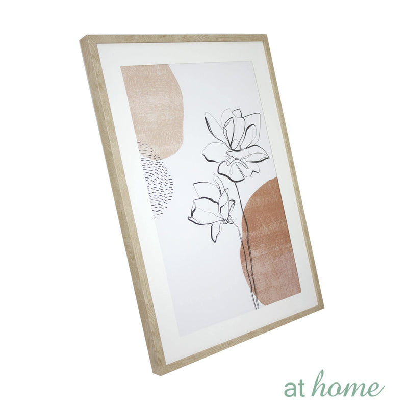 Abstract Leaf Design Wall Frame - Sunstreet
