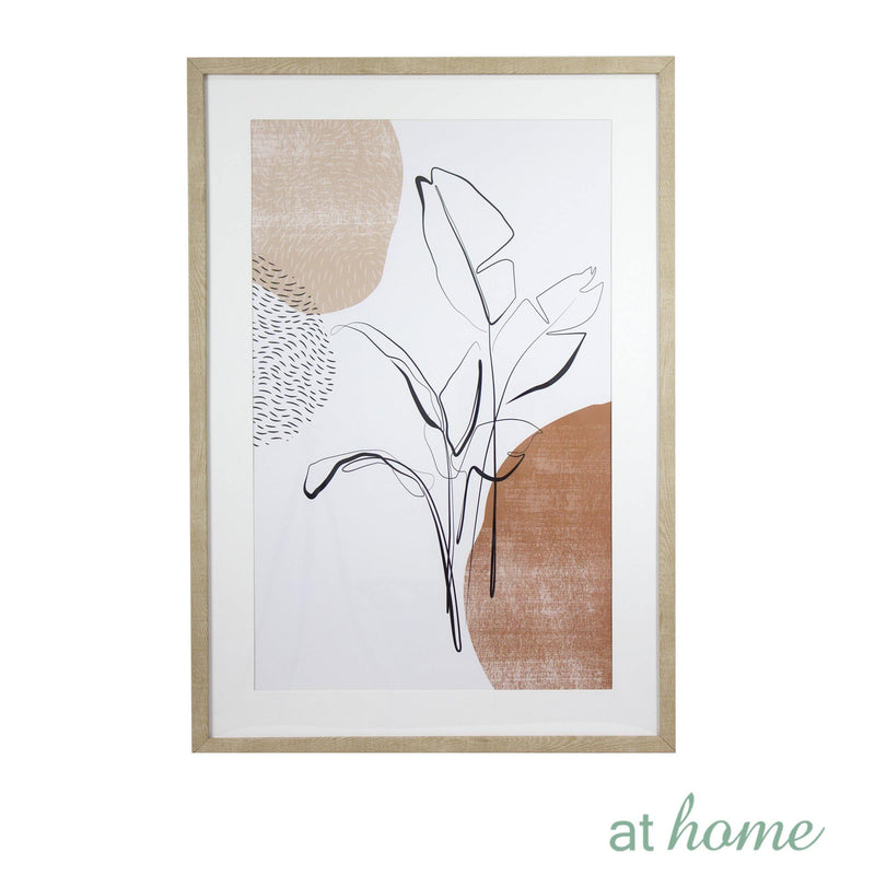 Abstract Leaf Design Wall Frame - Sunstreet