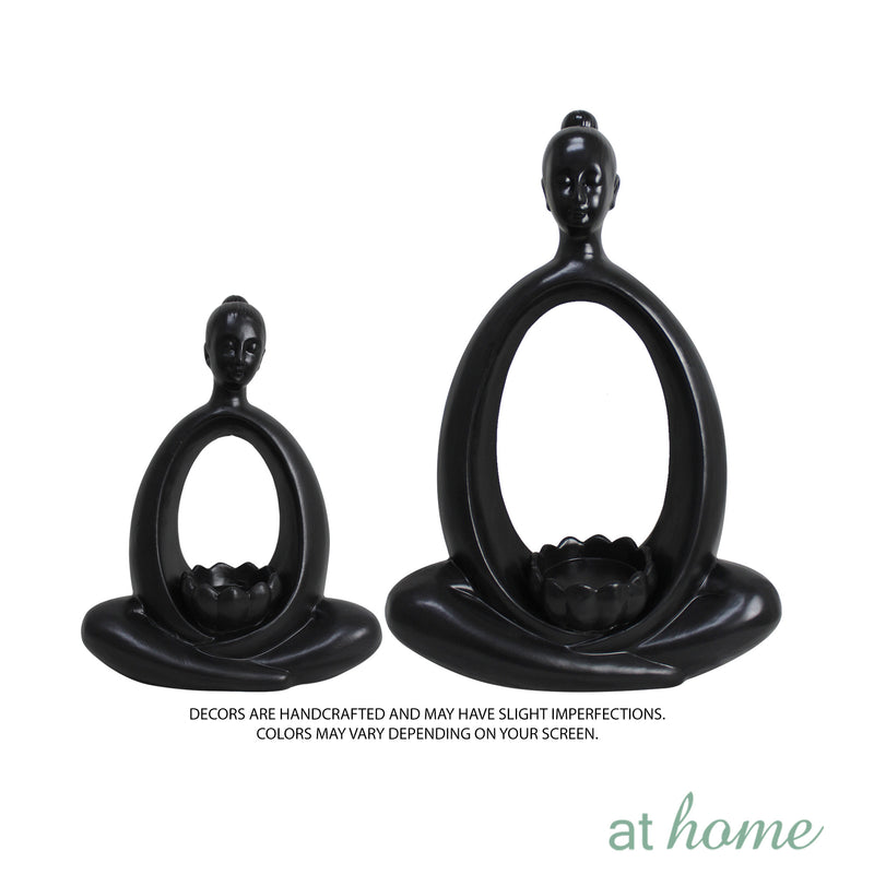 Deluxe Rian Yoga Ceramic Tabletop Decor