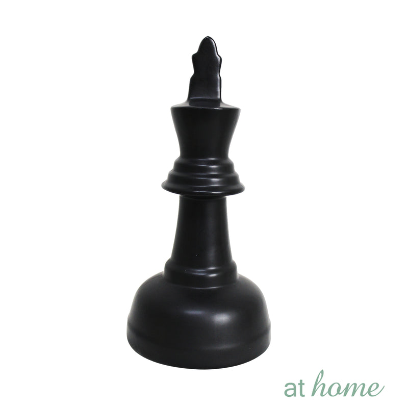Deluxe Ceramic Chess Piece Tabletop Decor