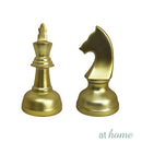 Deluxe Ceramic Chess Piece Tabletop Decor