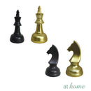 Deluxe Ceramic Chess Piece Tabletop Decor