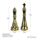 Farrah Chess Ceramic Tabletop Decor — Deluxe Pieces