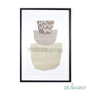 Abstract Bricks and Pots Wall Frame - Sunstreet