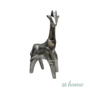 Deluxe Taylor Giraffe & Elephant Ceramic Tabletop Decor