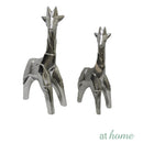 Deluxe Taylor Giraffe & Elephant Ceramic Tabletop Decor