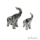Deluxe Taylor Giraffe & Elephant Ceramic Tabletop Decor