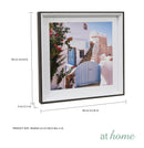 White & Pink Hues Landscape Wall Frame - Sunstreet