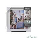 White & Pink Hues Landscape Wall Frame - Sunstreet