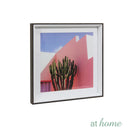 White & Pink Hues Landscape Wall Frame - Sunstreet