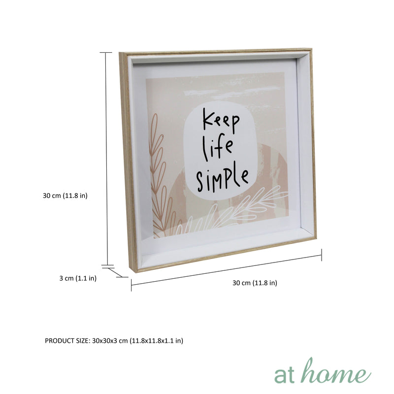 Lady & Quotes Wall Frame