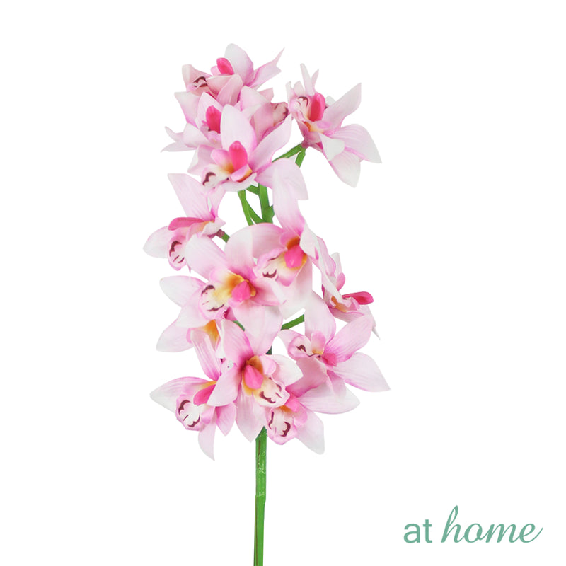 Curtis Artificial Orchid Flower Potted Plant