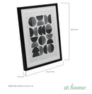 Monochromatic Abstract Wall Frame - Sunstreet