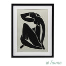 Monochromatic Abstract Wall Frame