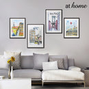 Colorful Paris & New York Wall Frame - Sunstreet
