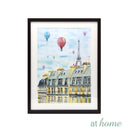 Colorful Paris & New York Wall Frame - Sunstreet