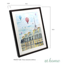 Colorful Paris & New York Wall Frame - Sunstreet