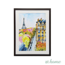 Colorful Paris & New York Wall Frame - Sunstreet