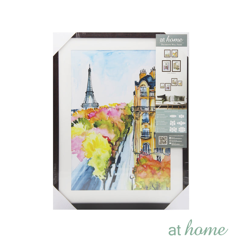 Colorful Paris & New York Wall Frame - Sunstreet