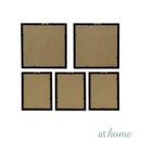 Flower Portrait Wall Frame Set of 5