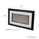 Last Supper & Crucifix 3D Wall Decoration Frame
