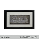 Last Supper & Crucifix 3D Wall Decoration Frame