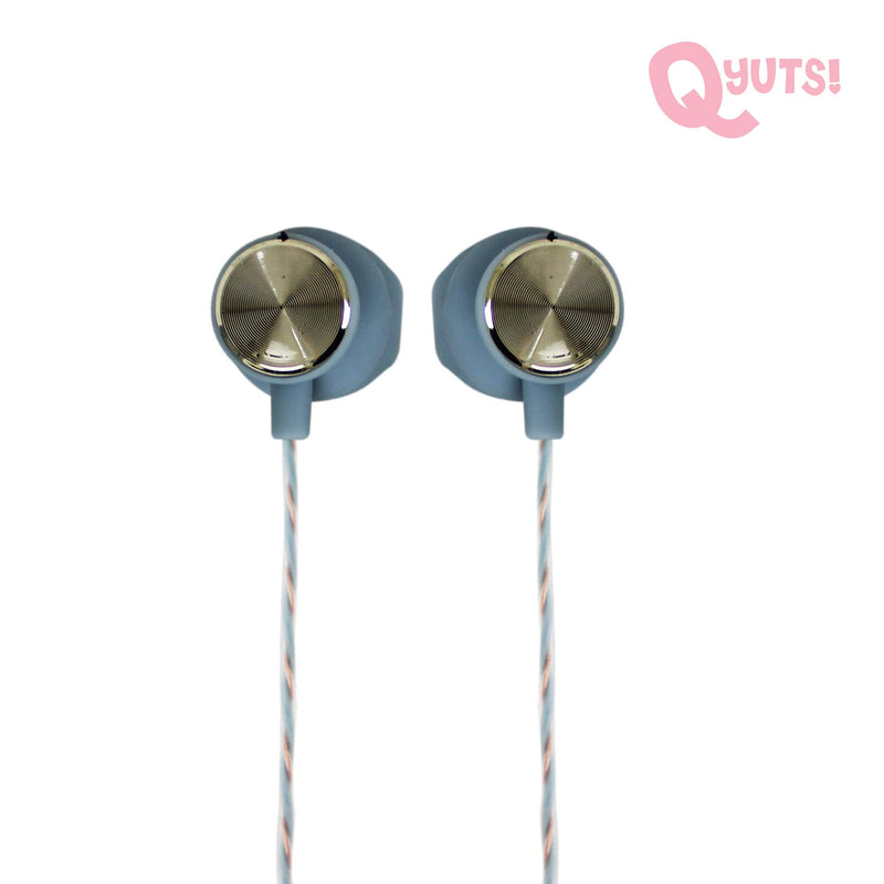 Earphone with Mic Spiral Wire Design