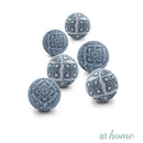 Ceramic Spheres Abstract Flower Decor Ball - Sunstreet