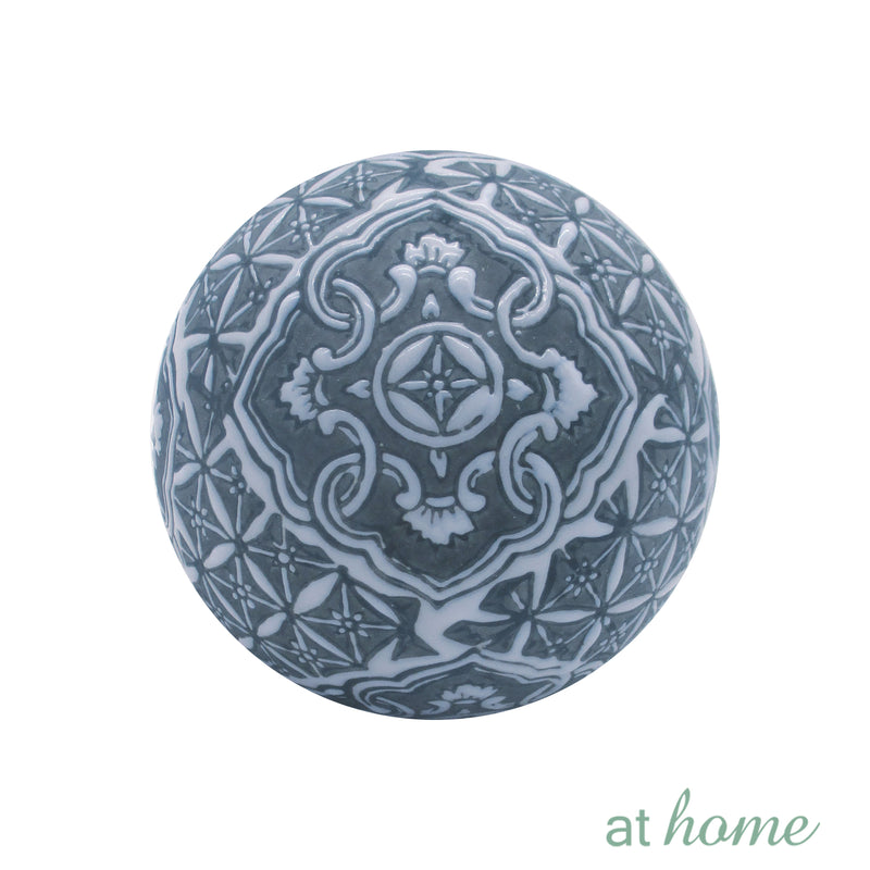 Ceramic Spheres Abstract Flower Decor Ball - Sunstreet