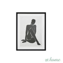 Monochromatic Abstract Wall Frame