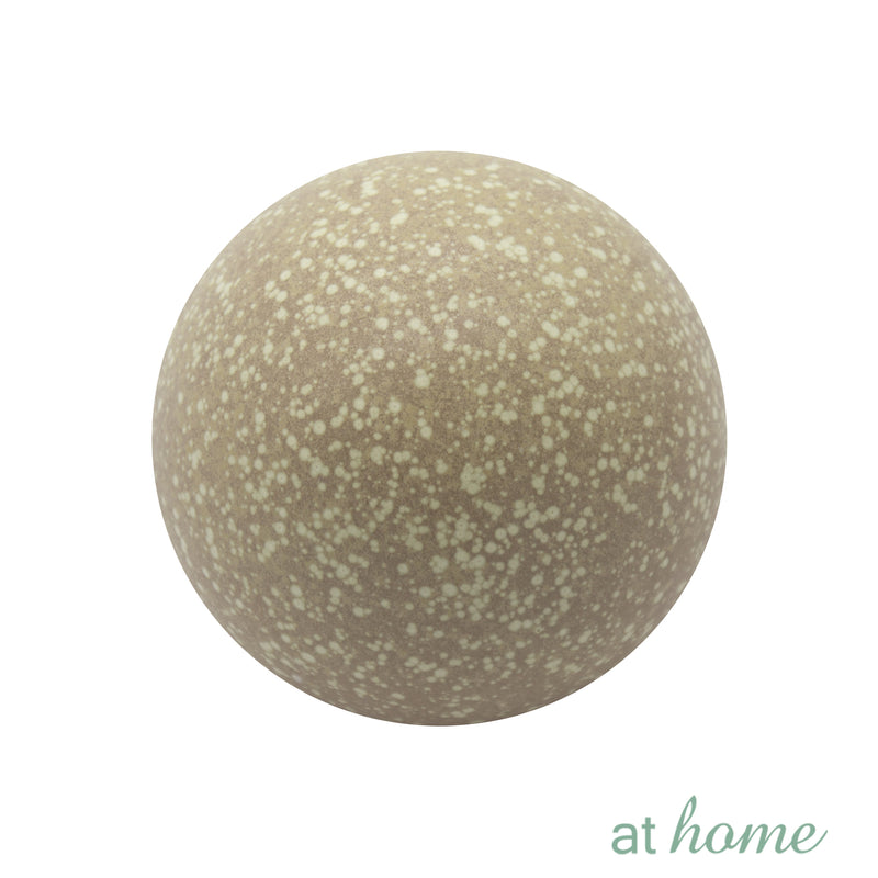 Ceramic Sphere Dotted Design Decor Ball