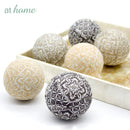 Ceramic Sphere Abstract Design Decor Ball - Sunstreet