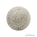 Ceramic Sphere Abstract Design Decor Ball - Sunstreet