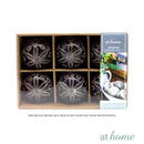 Ceramic Sphere Floral Design Decor Ball - Sunstreet