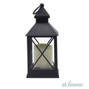 Lantern Cross Design with Flameless LED Candle - Sunstreet