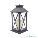Lantern Cross Design with Flameless LED Candle - Sunstreet
