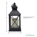 Lantern Cross Design with Flameless LED Candle - Sunstreet