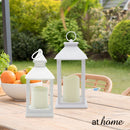 Lantern Cross Design with Flameless LED Candle - Sunstreet