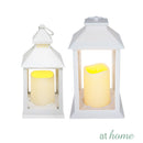 Lantern Cross Design with Flameless LED Candle - Sunstreet