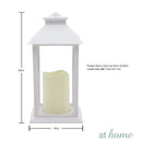 Lantern Cross Design with Flameless LED Candle - Sunstreet