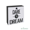 Motivational Wood Block Statements Tabletop Decor