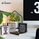 [SALE] Good Vibes Wood Block Statements Tabletop Decor