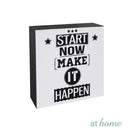 [SALE] Good Vibes Wood Block Statements Tabletop Decor