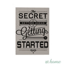 [SALE] Quotes Wood Block Tabletop Decor